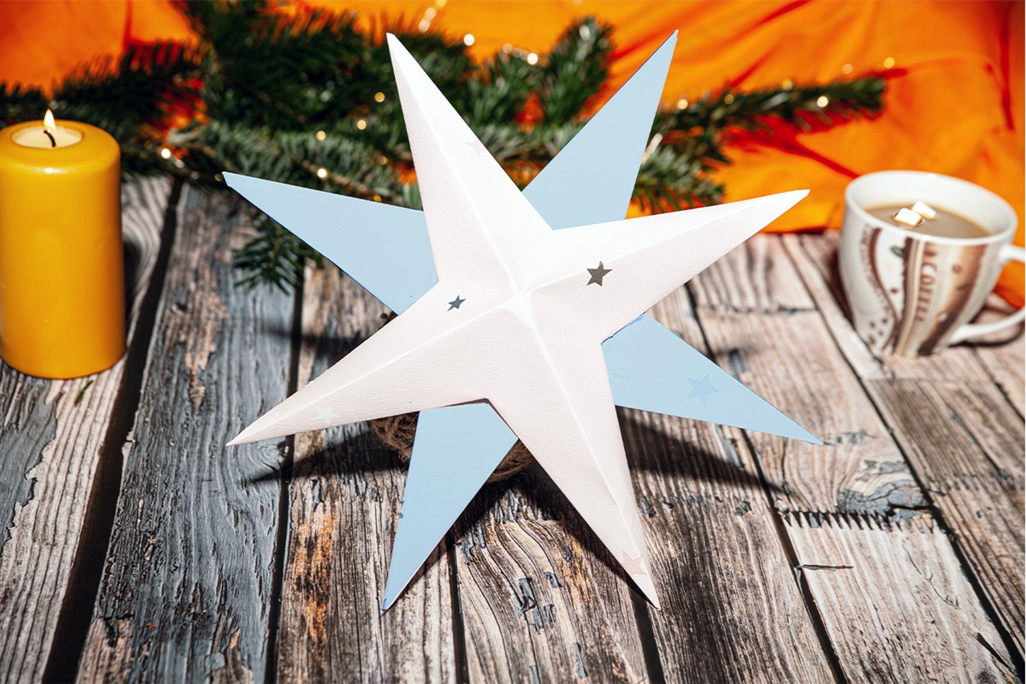 BASTELSPASS: WEIHNACHTSSTERN