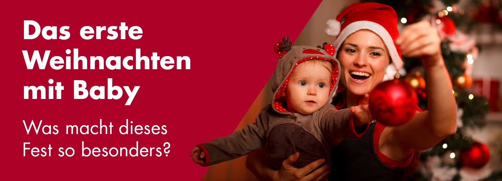 Header: Das erste Weihnachtsfest mit Baby – ein Zauber voller Achtsamkeit