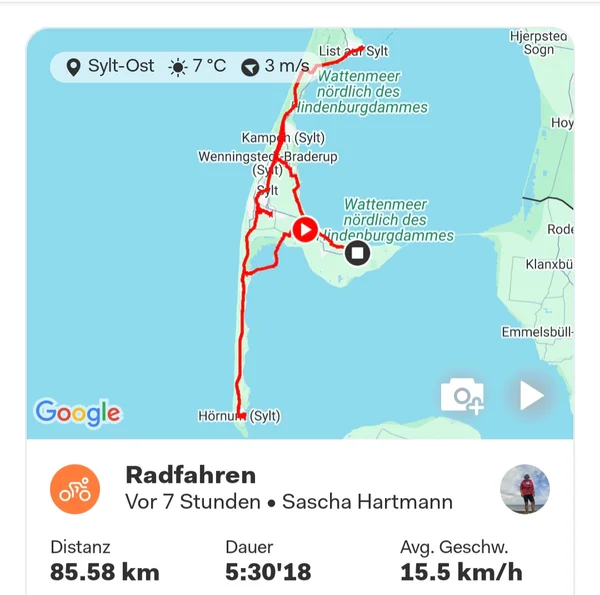 Saschas Sylt Tour