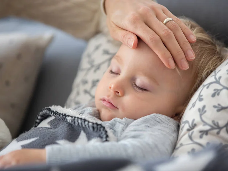Wickel für kranke Kinder
