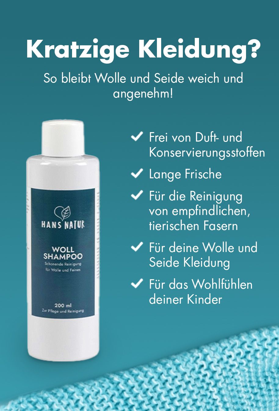 Hole dir jetzt das passende Wollwaschmittel!