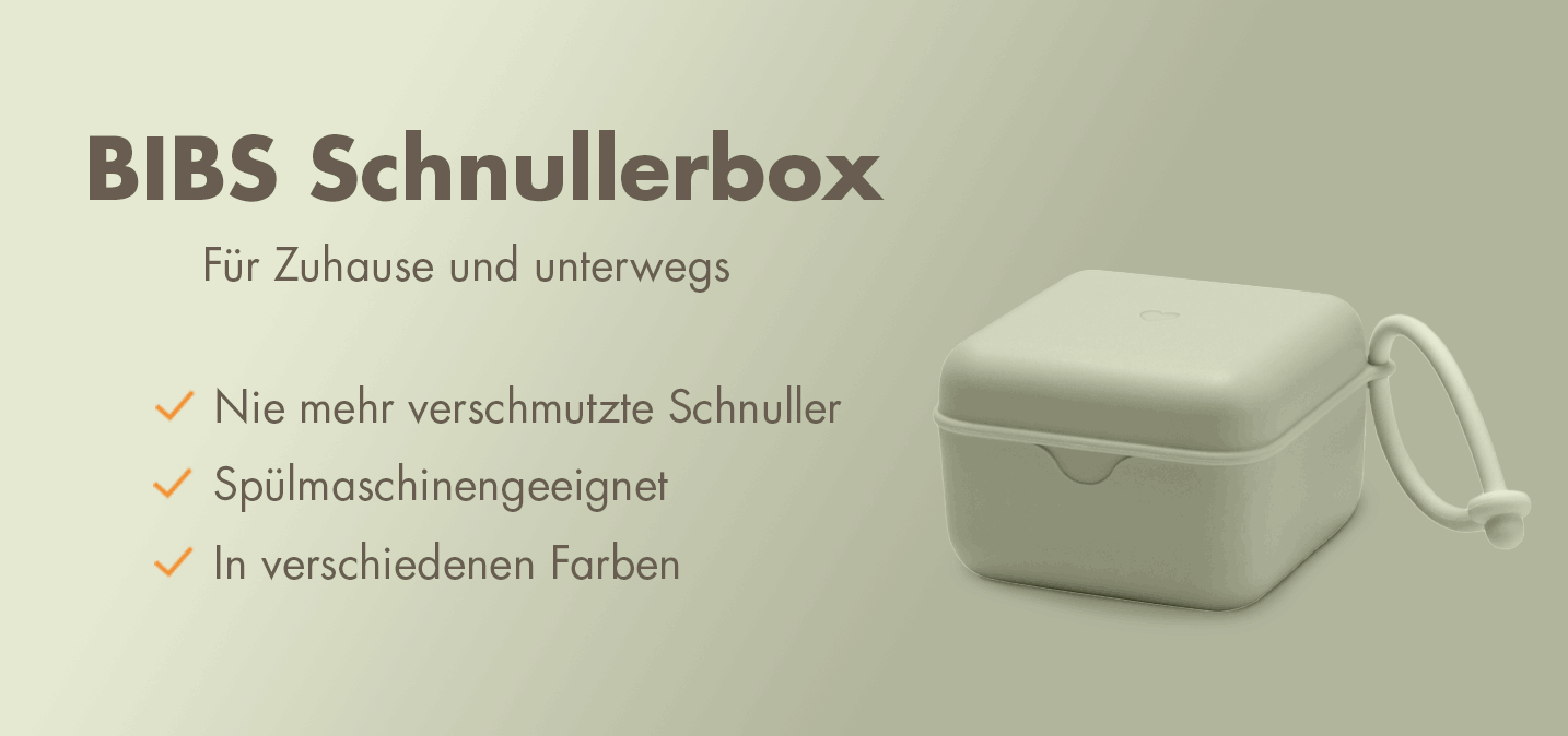 Sichere dir jetzt BIBS Schnuller Box!