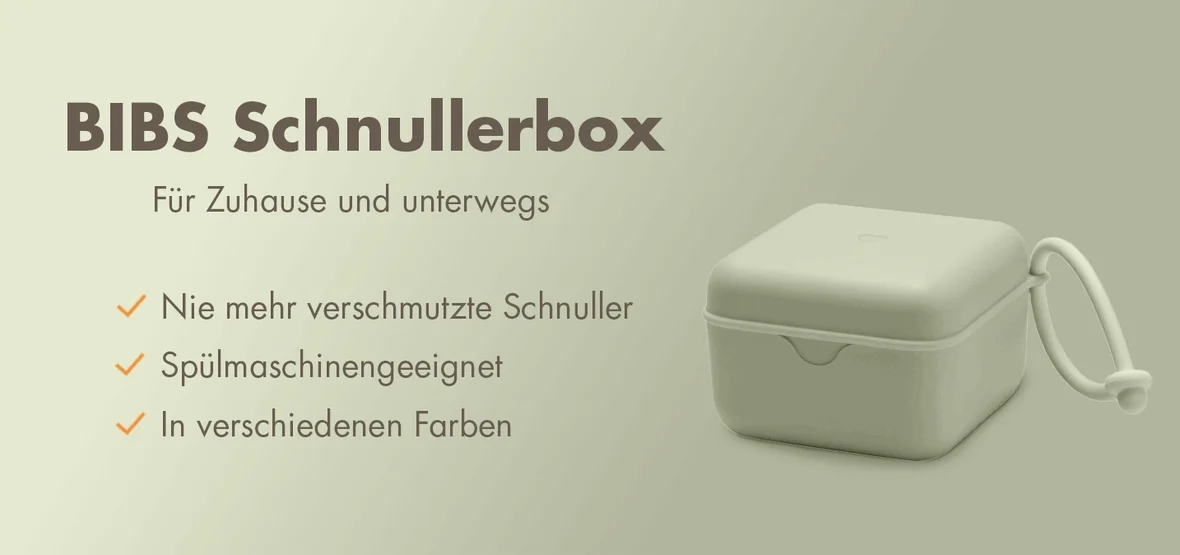 Sichere dir jetzt BIBS Schnuller Box!