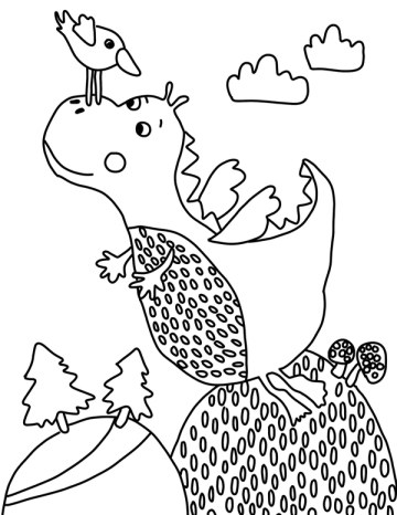 Drache Ausmalbild