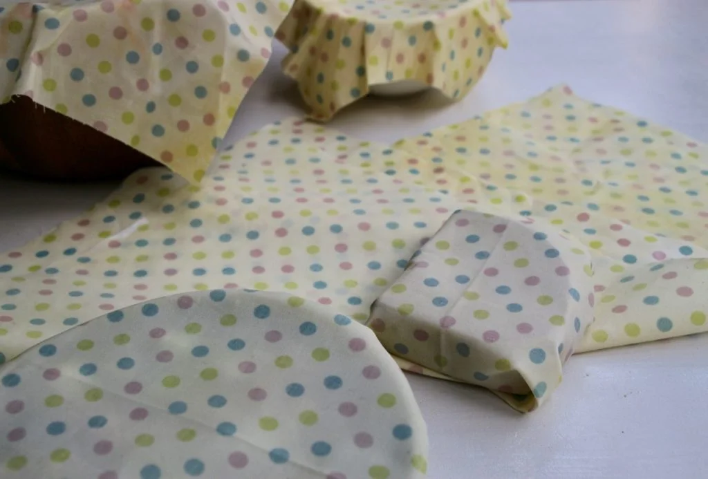 Selbstgemachte Bienenwachstücher