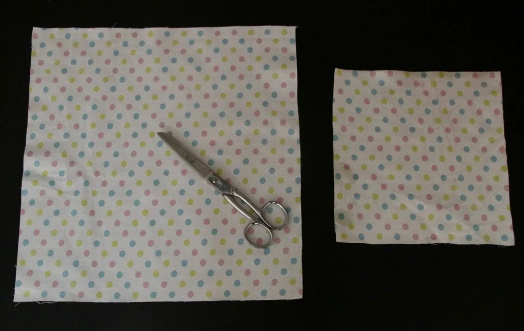 Zurecht geschnittene Baumwolltücher