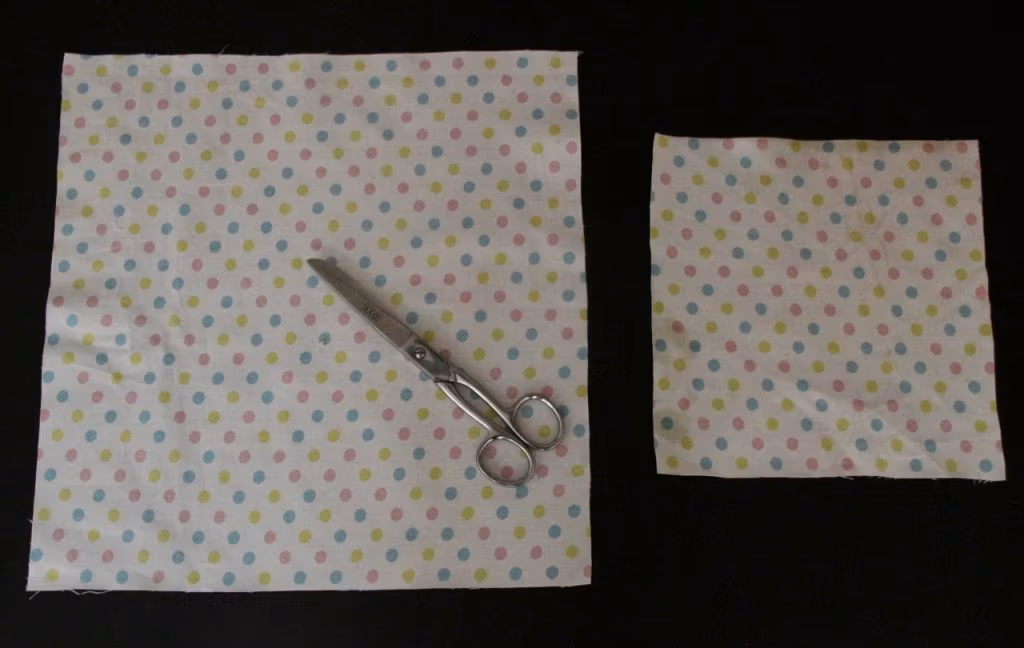 Zurecht geschnittene Baumwolltücher