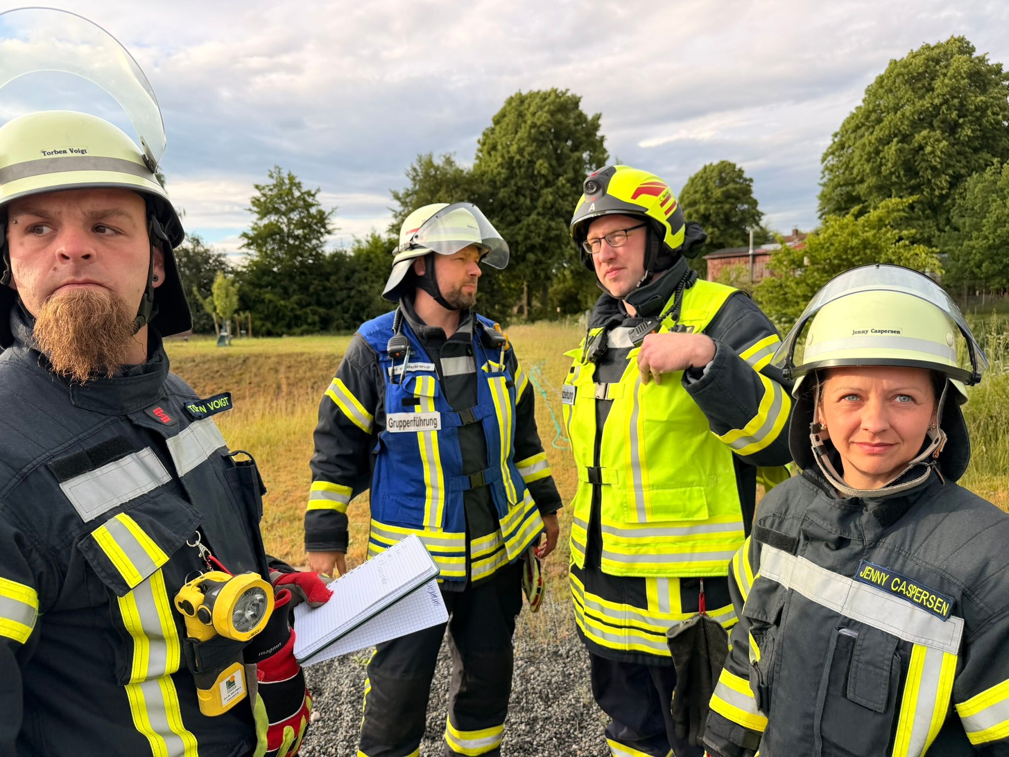 Feuerwehr Übung