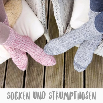 Socken und Strumpfhosen