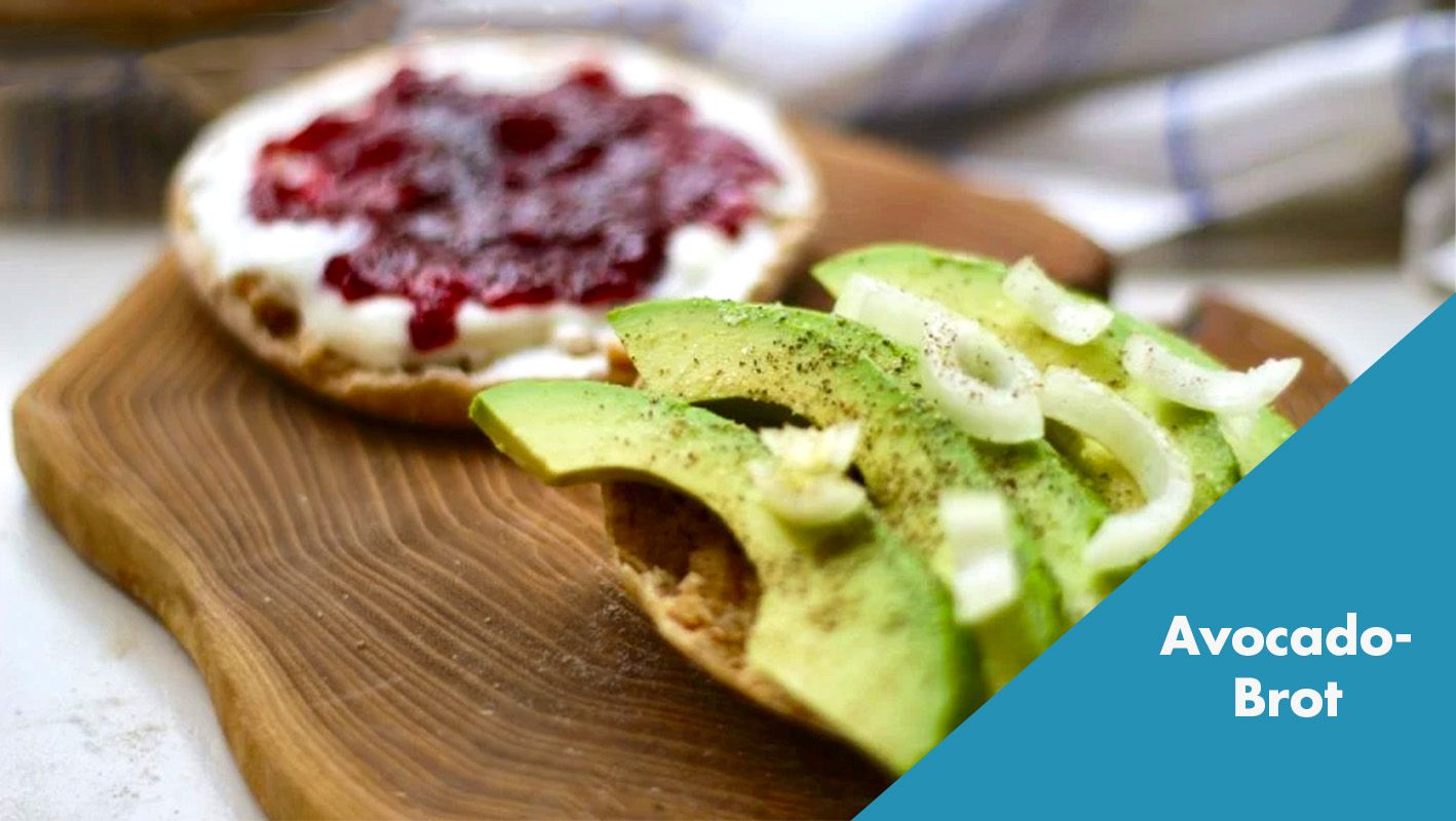 Brot mit Avocado