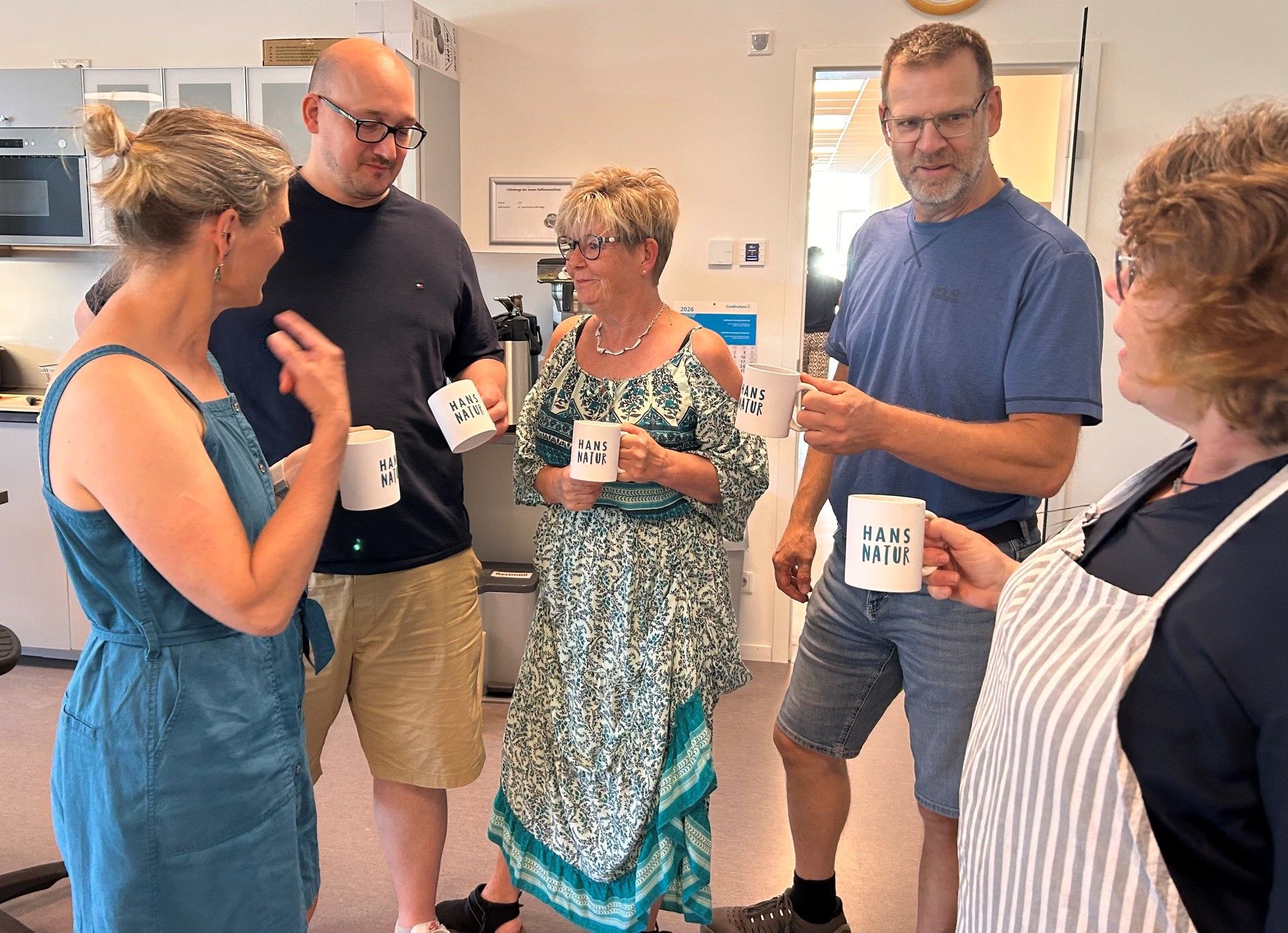 Kleines Treffen im Gemeinschaftsraum