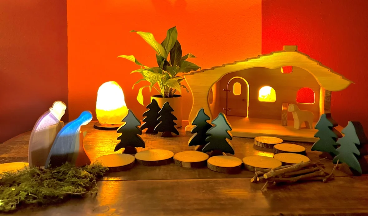 Krippenbild 1 made by Silvia