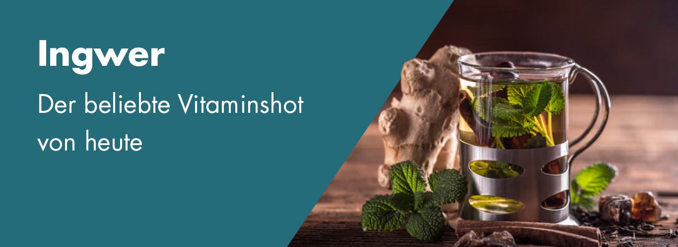Header Bild: Ingwer-der beliebte Vitaminshot von heute