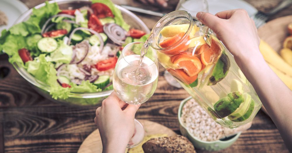 Ein gesunder Salat schmeckt allen