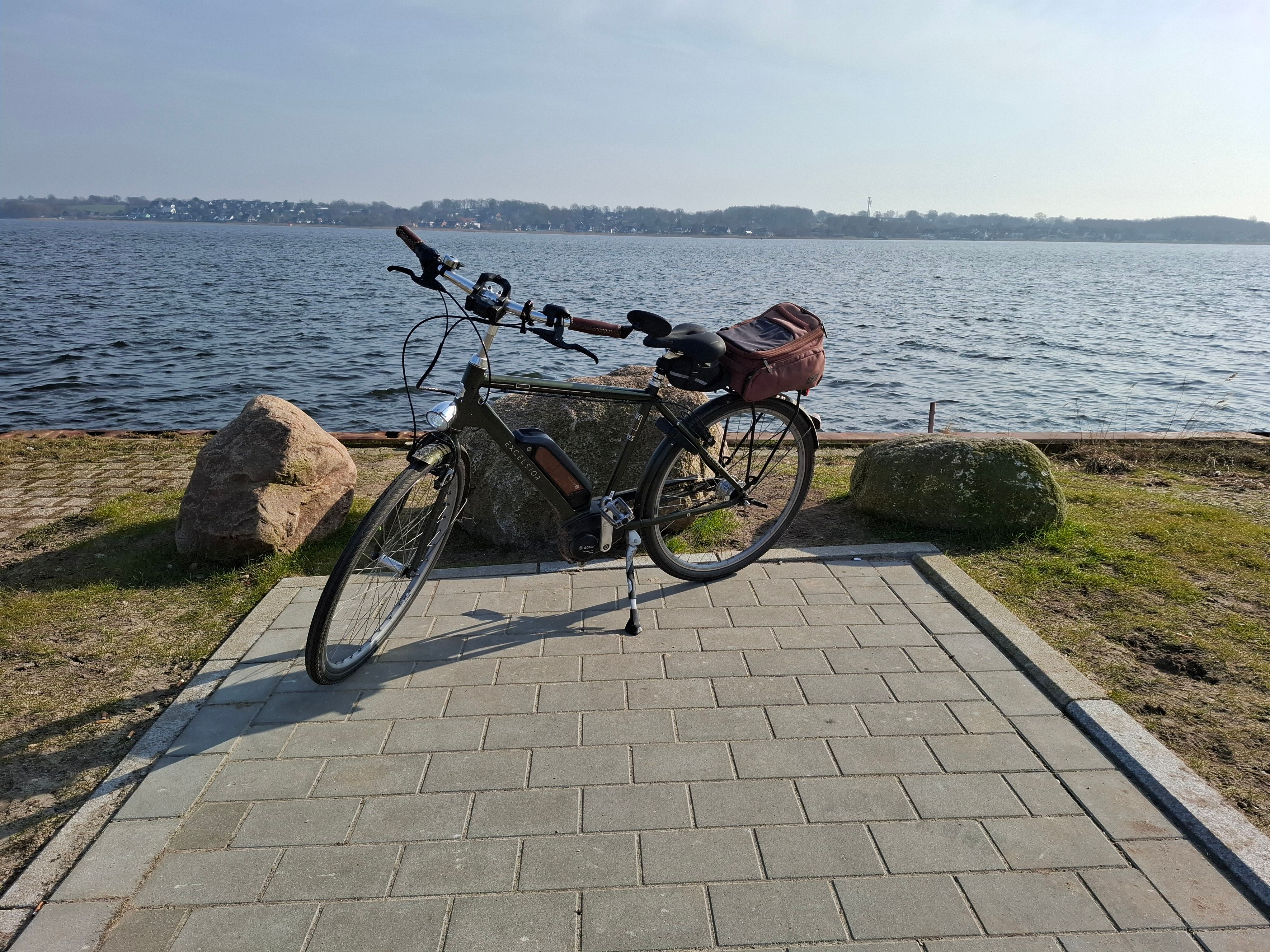 Fahrrad mit Meerblick