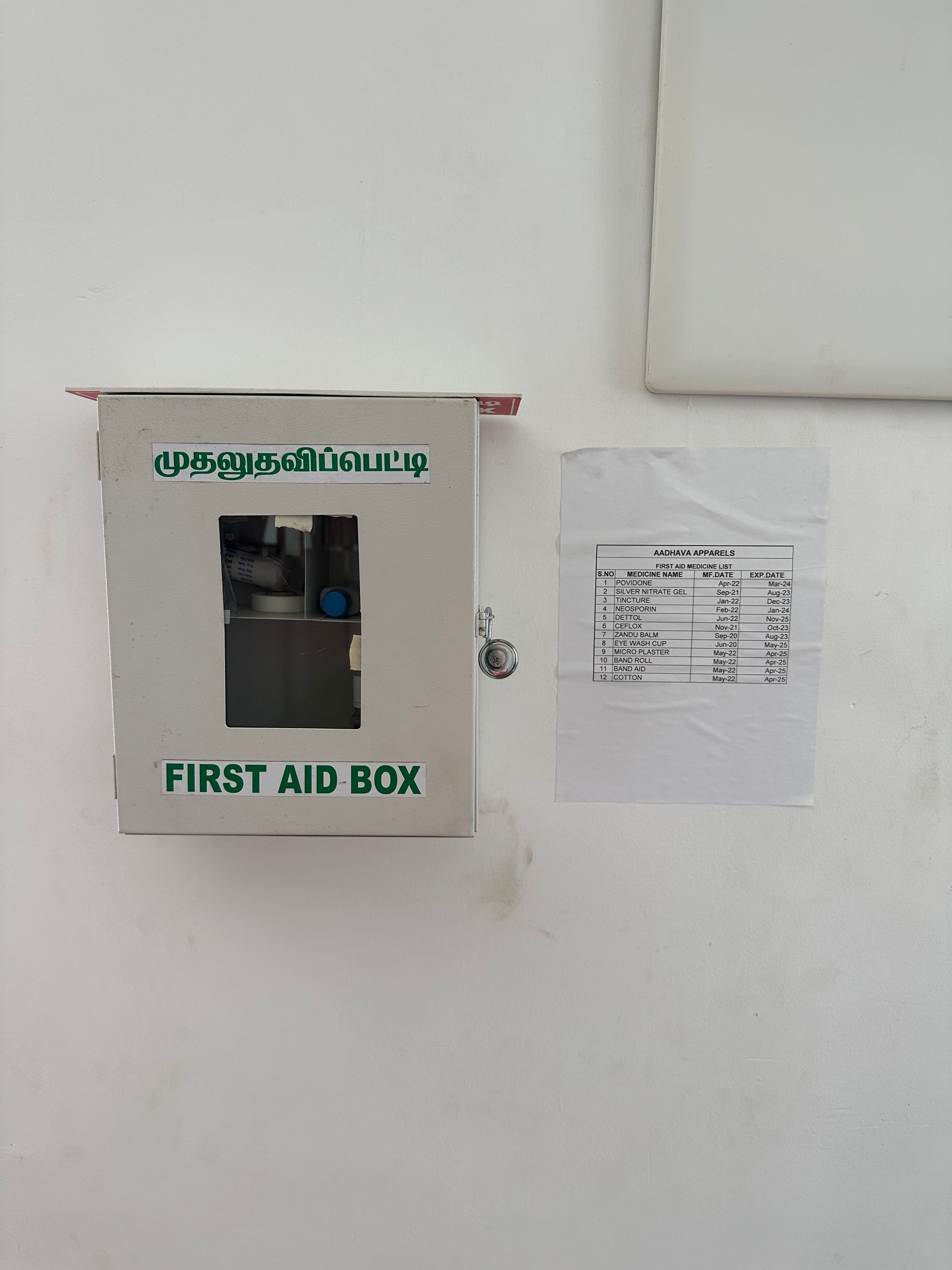 First Aid