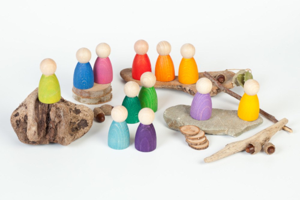 Haptisch und optisch ansprechendes Holzspielzeug