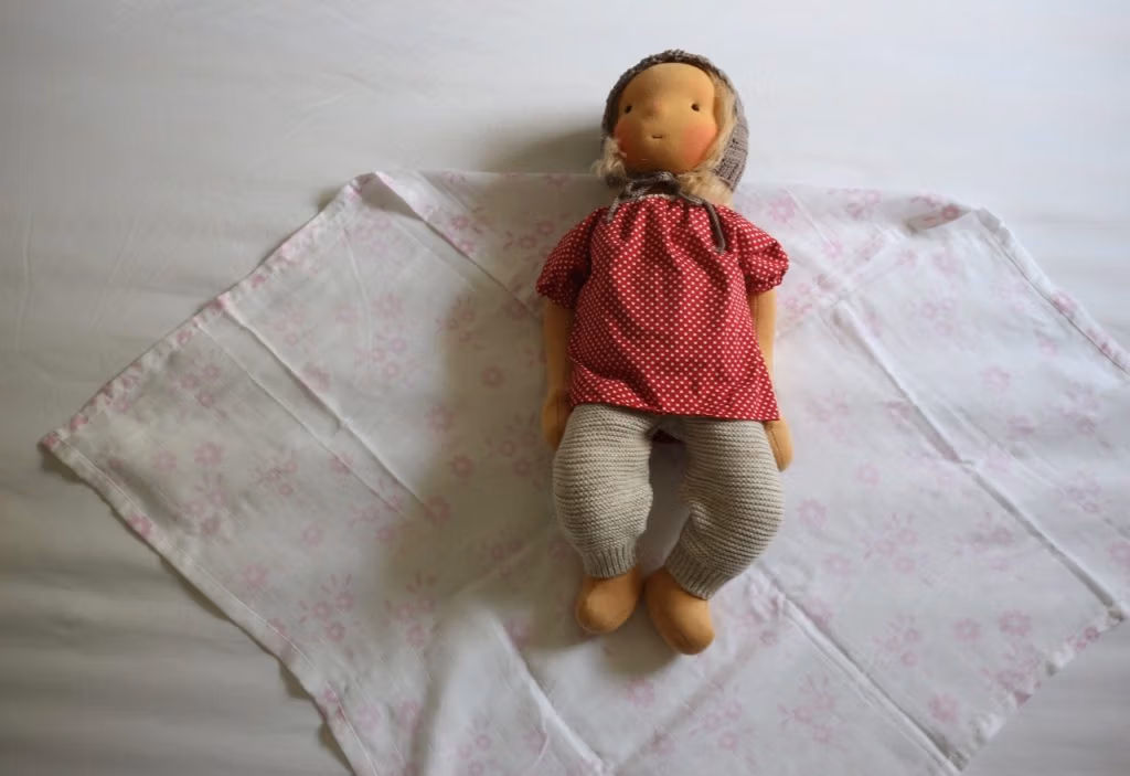 Babypucken Anleitung Schritt 2