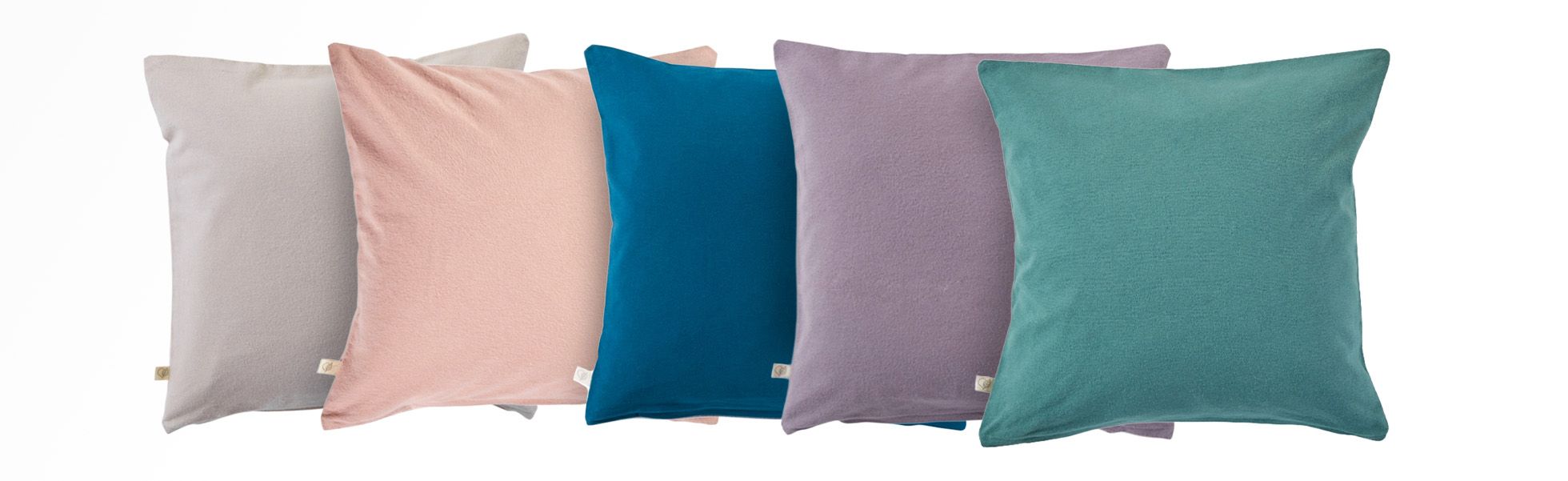 Kissenbezug in besonders kuscheliger Biber-Qualität