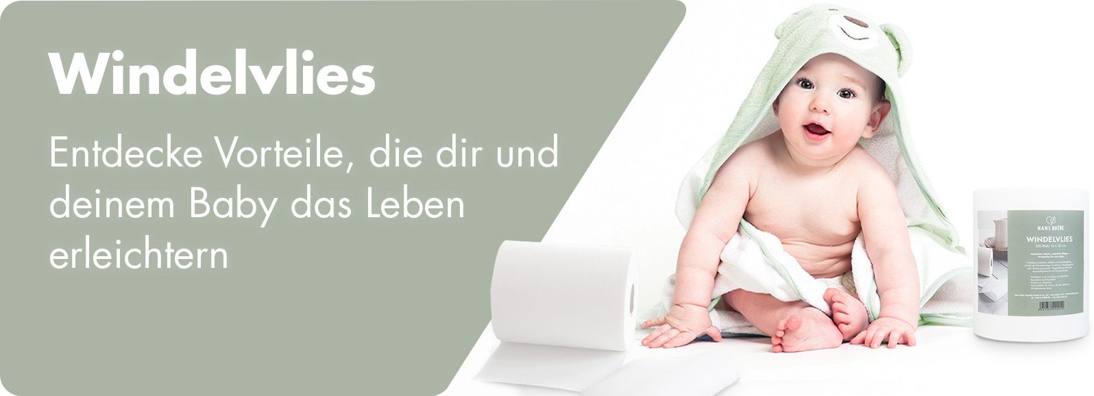 Entdecke die Vorteile von Windelvlies