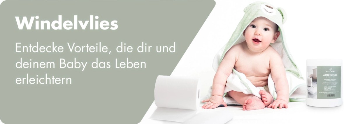 Entdecke die Vorteile von Windelvlies
