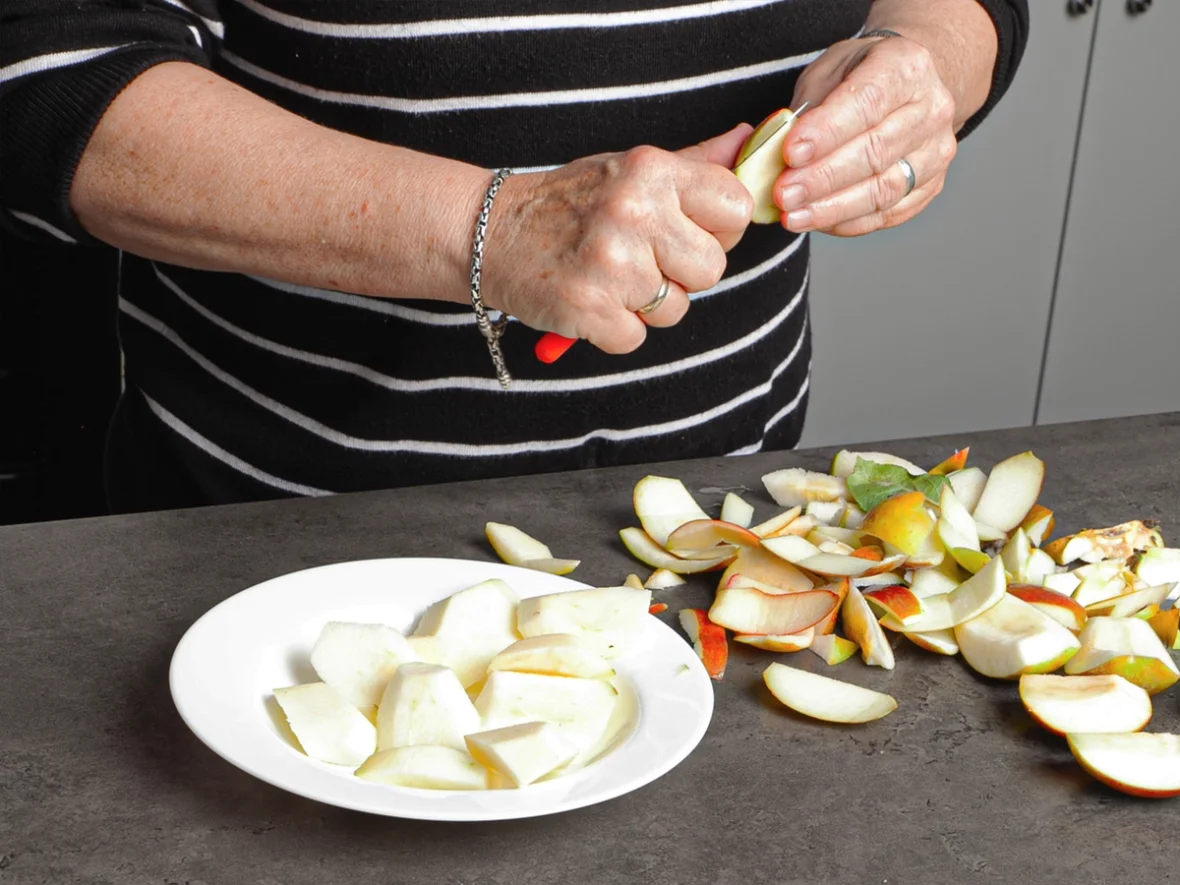 den apple crumblen