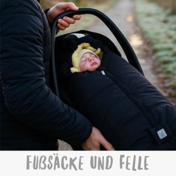 Fußsäcke und Felle