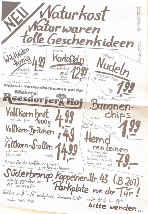 Naturkostwaren Flyer