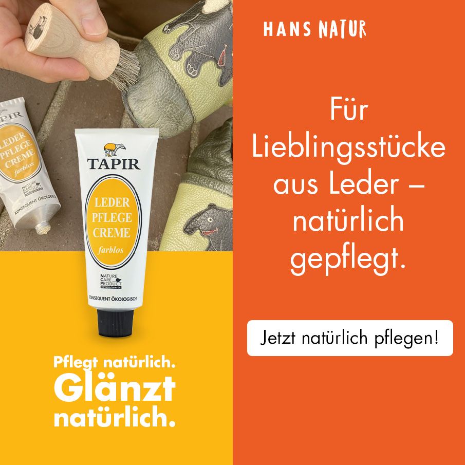 Tapir Lederpflege – Reinigt Leder von Schuh bis Couch